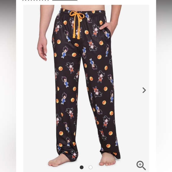 Hot Topic Underwear & Socks Dragon Ball Z Goku Vegeta Pajama Pants